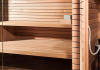 Hidden sauna heater in bio sauna