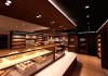 Individual bakery, cofe, sandwich bar design