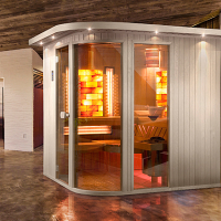 Indoor infrared sauna