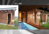 Sauna wellness terrace 3D realistic planning