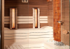 Combined sauna with Himalaya salt