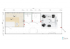 Sauna house floorplan