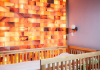 Himalayan salt wall for children