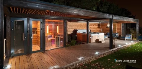 Custom wellness sauna house Custom wellness sauna house