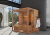 Sauna with modern design