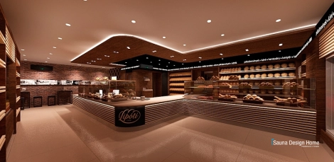 Bakery and cafe design