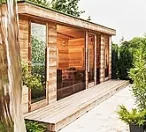 Luxury outdoor sauna house Luxury outdoor sauna house