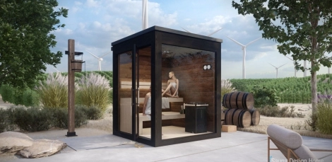 Outdoor sauna