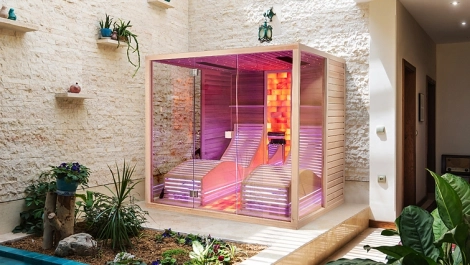  Biosauna with Himalayan Salt Therapy