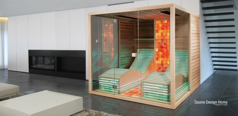 Himalayan salt infrared sauna