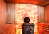 Russian sauna with Himalayan salt therapy