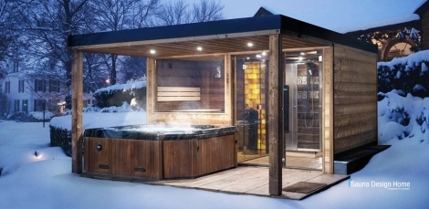 Panorama sauna house