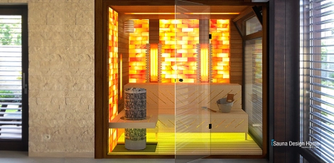 Special indoor sauna - finnish sauna and infrared sauna