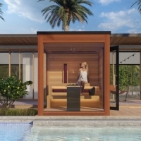 Outdoor sauna