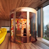 Combined luxury sauna