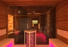 Sauna wellness with Himalayan salt therapy