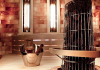 Design sauna with Himalayan salt therapy