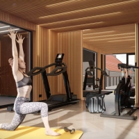 Fitness lifestyle indoors