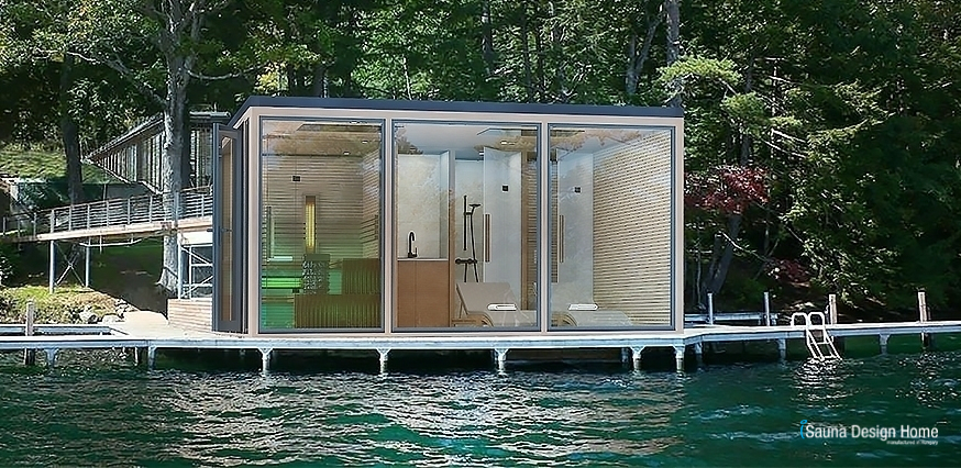 Comfort combination sauna house Milano